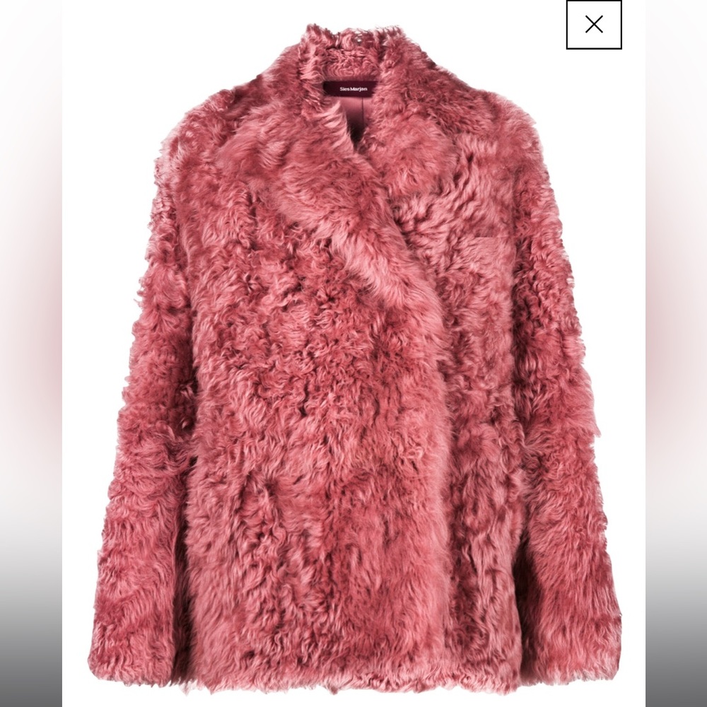 Sies Marjan Shearling Coat